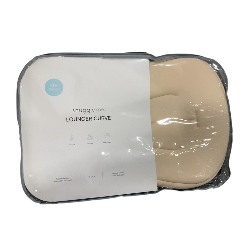 Snuggle Me Organic Lounger Curve, Natural