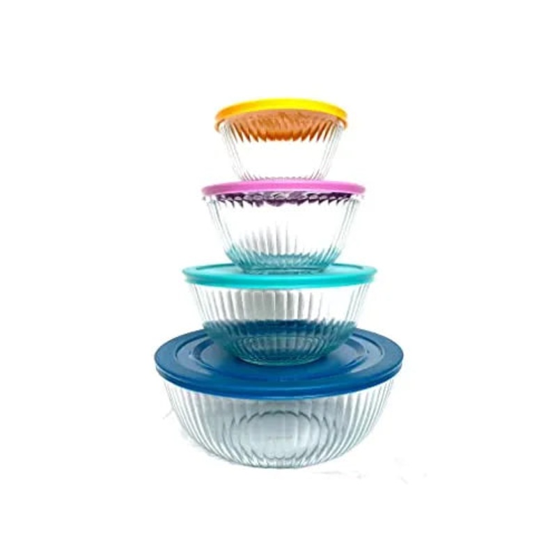 8-piece 100 Years Glass Mixing Bowl Set (Limited Edition)