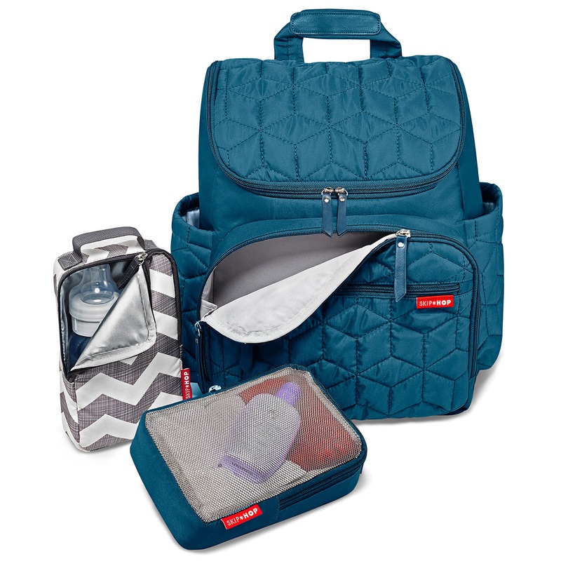 Skip Hop 2017 Forma Backpack Diaper Bag  – Peacock