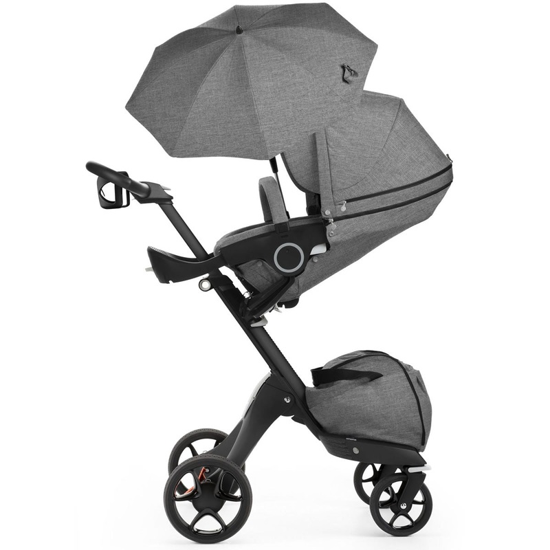Stokke Xplory Stroller – Black/Black Melange