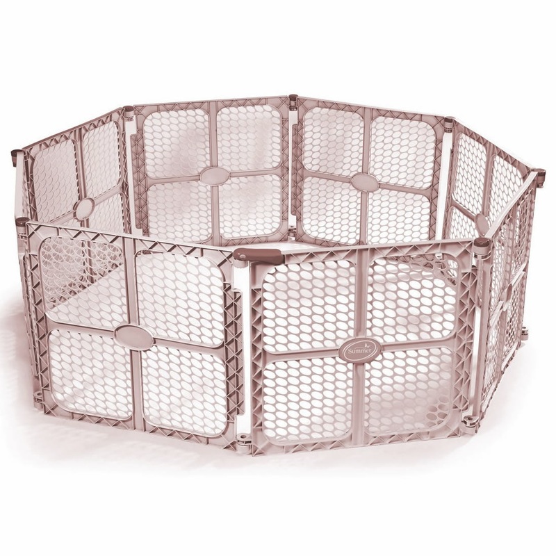 Summer Infant Secure Surround 8 Panel Playsafe Playard – Tan