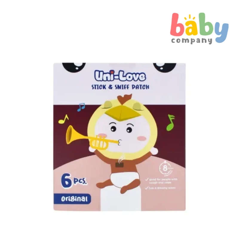 Uni-Love Stick & Sniff Patch for Babies – Pack of 6