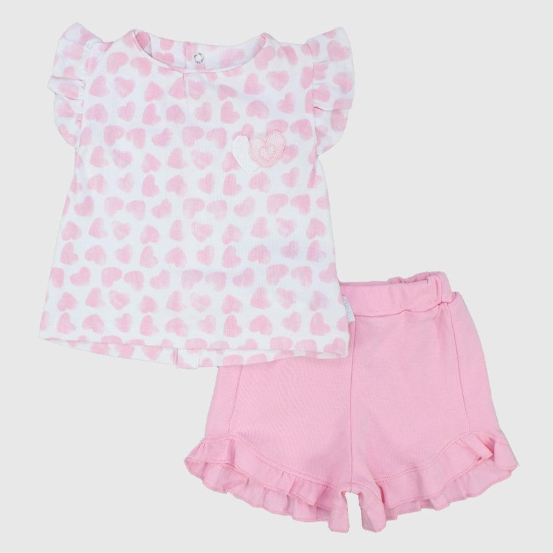 Lots Of Hearts 2-Piece Outfit Set