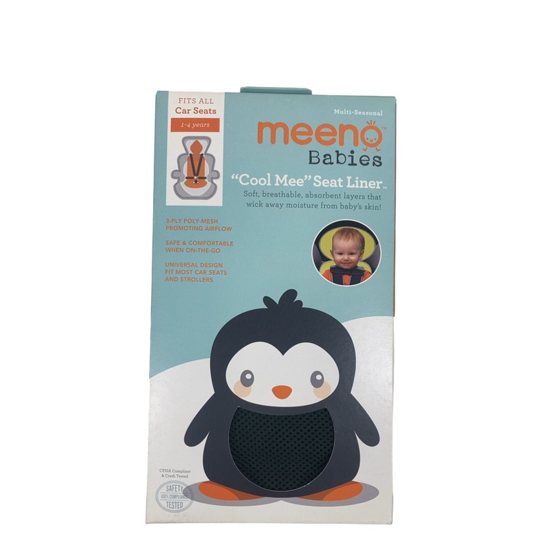 Meeno Babies Cool Mee Car Seat Liner, Black