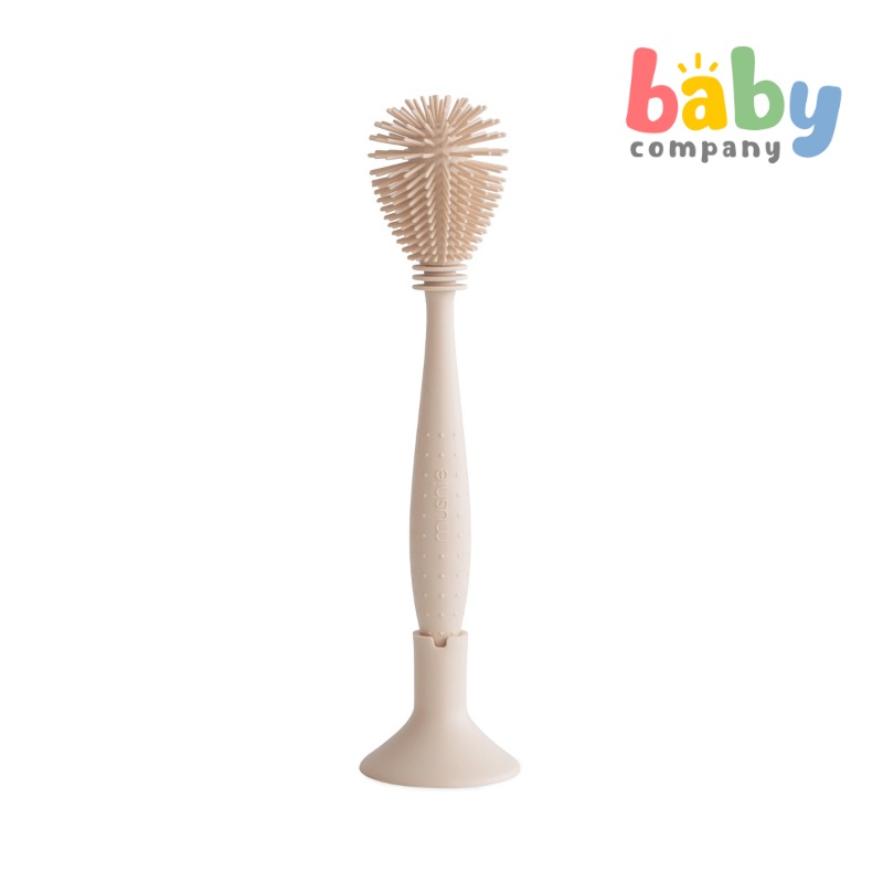 Mushie Baby Bottle Brush – Shifting Sand