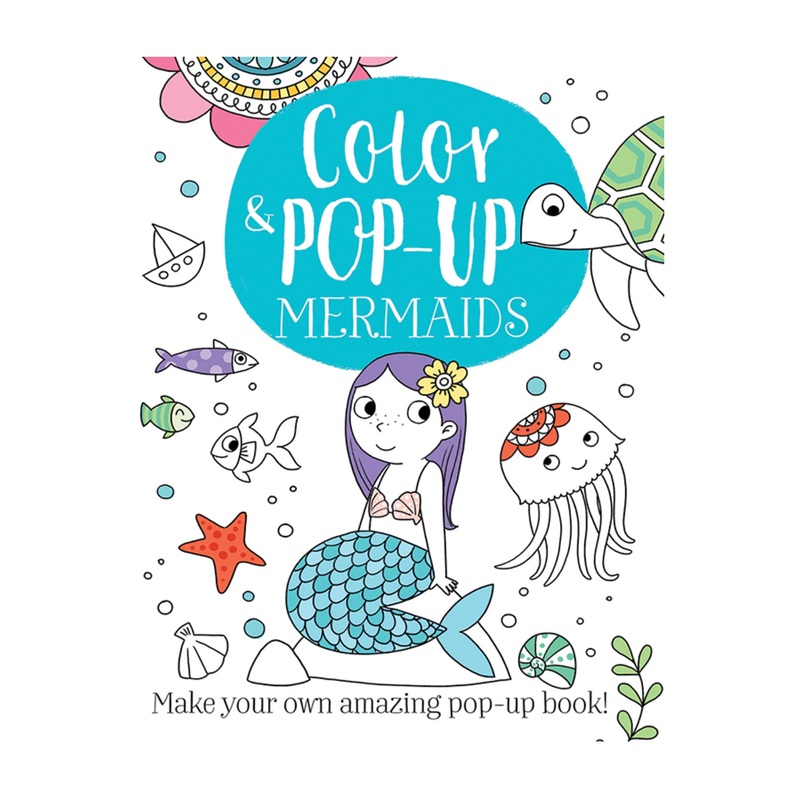 Usborne Color & Pop-Up Mermaids