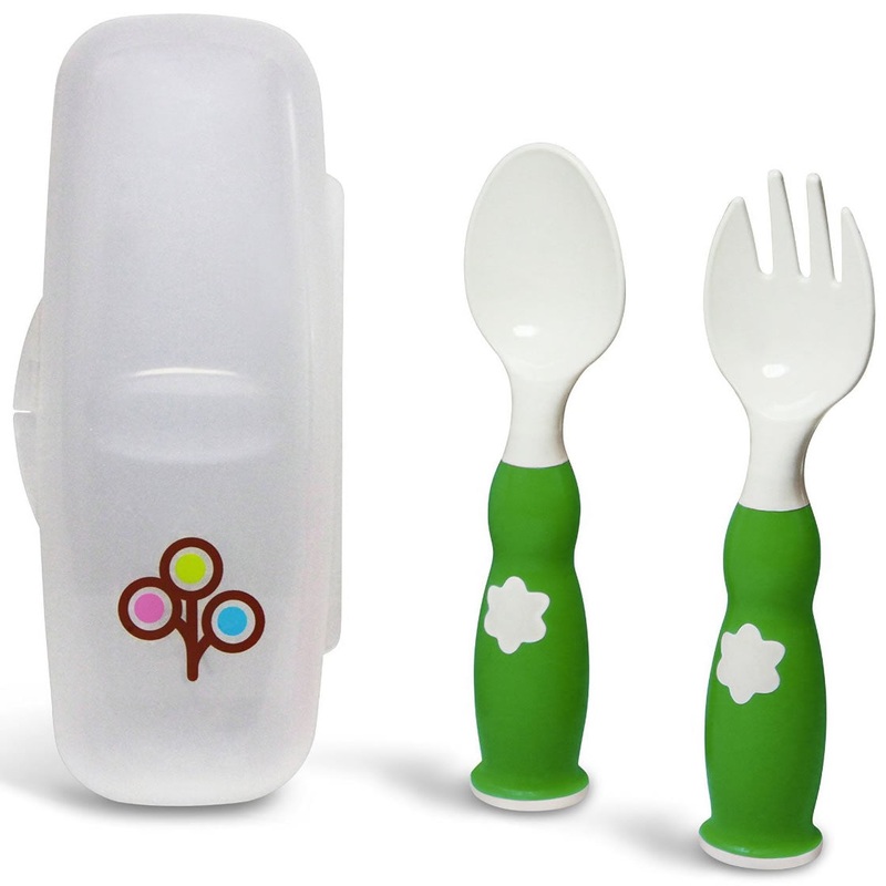 Zoli Fork & Spoon Set – Green