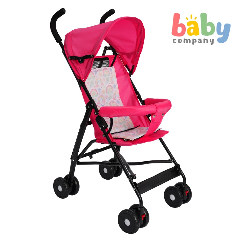 Baby Company Umbrella Stroller – Pink Rainbow