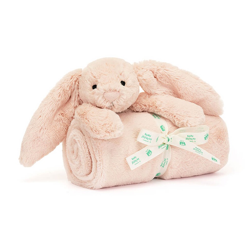 Bashful Blush Bunny Blankie