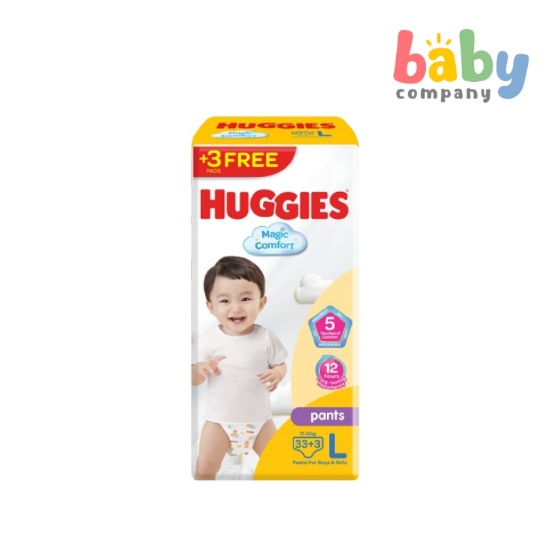 Huggies Magic Comfort Pants – 36s, Large