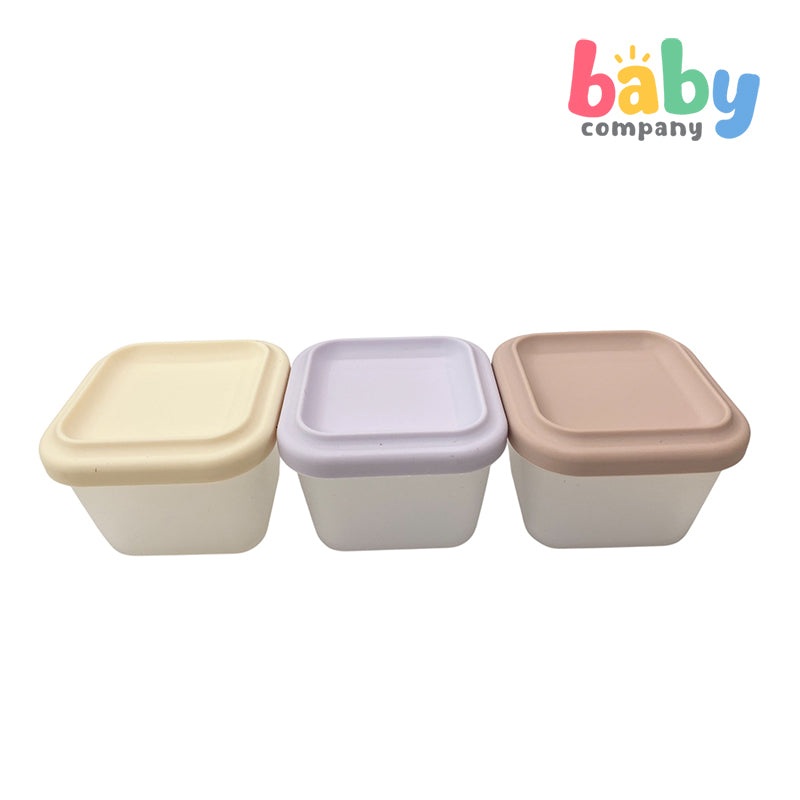Peekaboo 3pc Silicone Food Storage – Girls Set