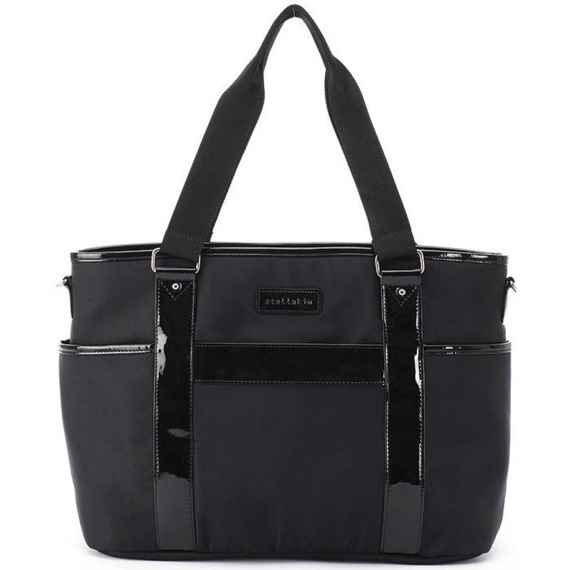 Stellakim Lauren Tote Diaper Bag in Black