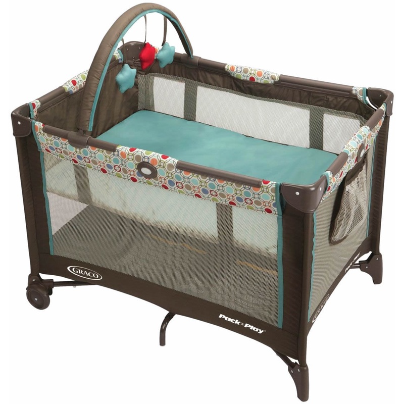 Graco Pack ?n Play On the Go Playard with Folding Bassinet – Twister