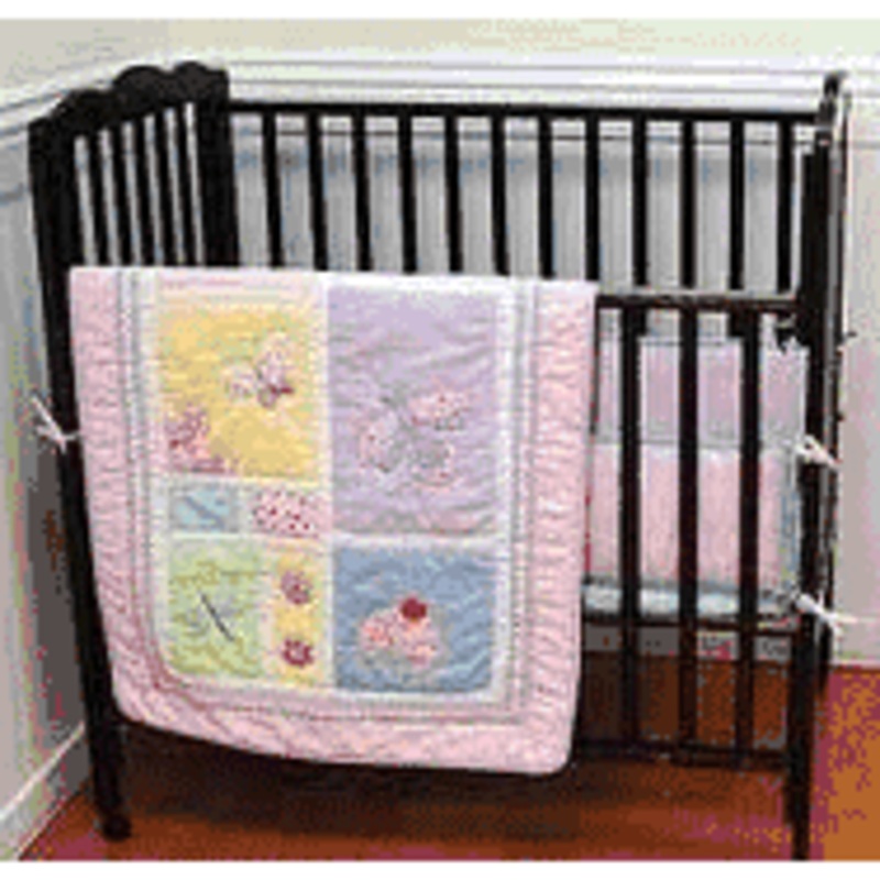 KidsLine Mirabella 3 Piece Portacrib Set