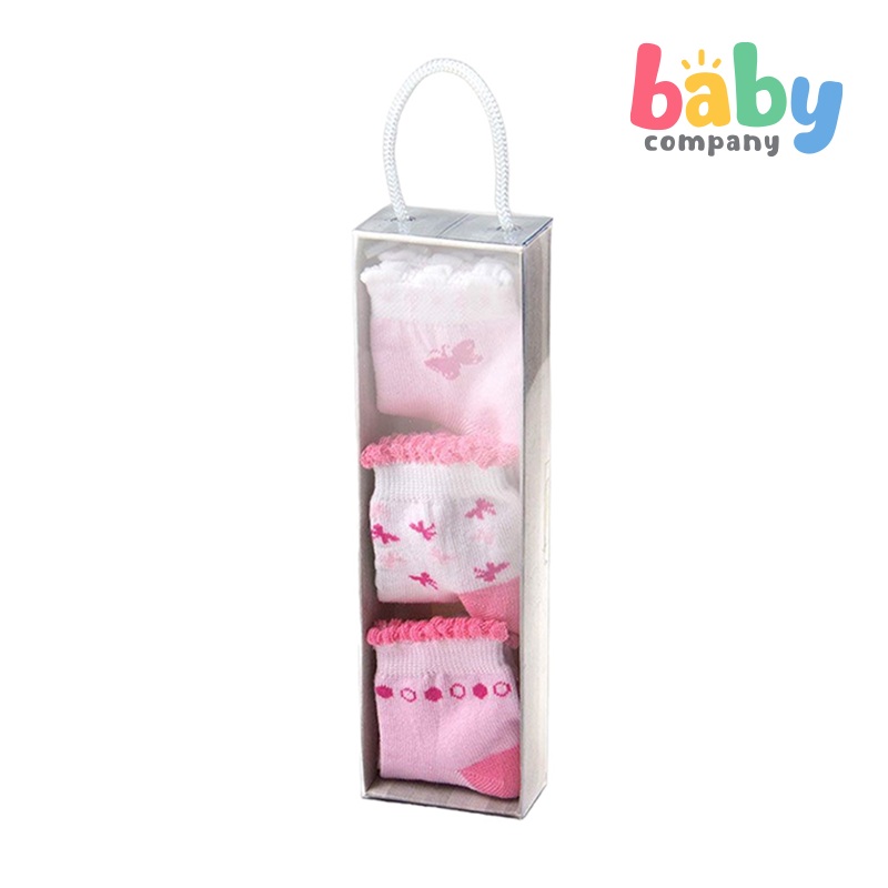 Mothers Choice 3 Pack Socks – Pink