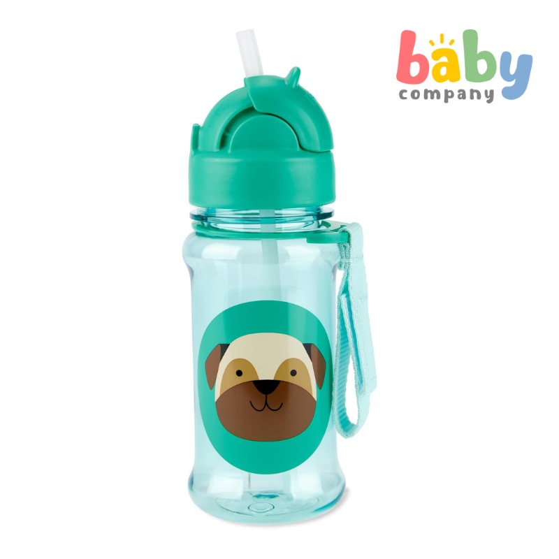 Skip Hop Zoo Tritan Renew Straw Bottle – Pug
