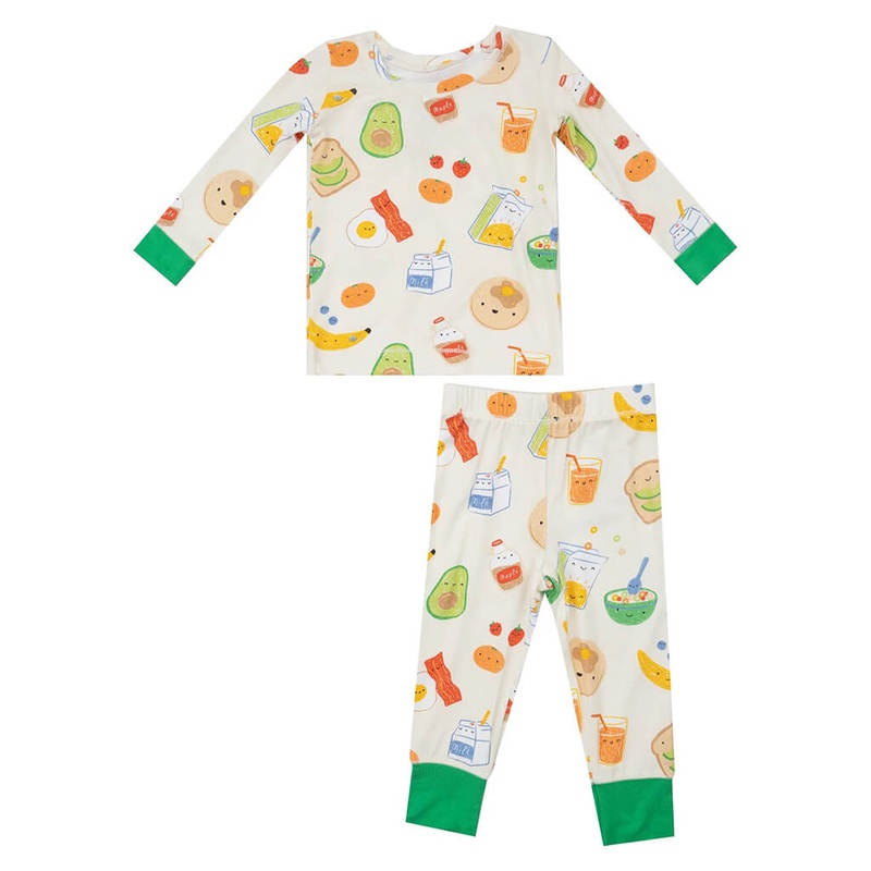 Angel Dear Long-Sleeve Pajama Set Breakfast Time