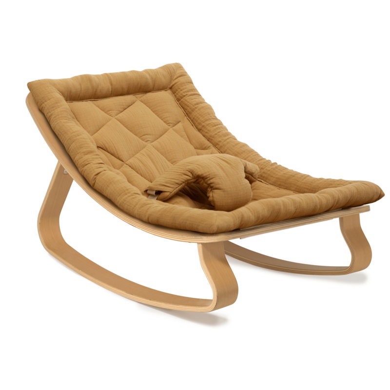 Baby Rocker LEVO with Camel Cushion