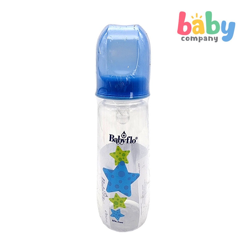 Babyflo Feeding Bottle Galaxy 9oz Blue