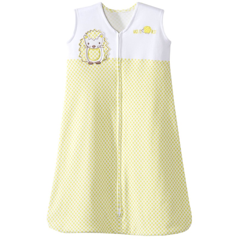 HALO SleepSack Wearable Blanket, Green Hedgehog, Large