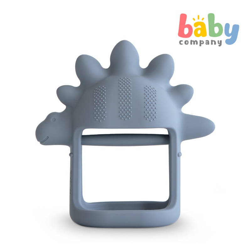 Mushie No Drop Teether – Dino Tradewinds