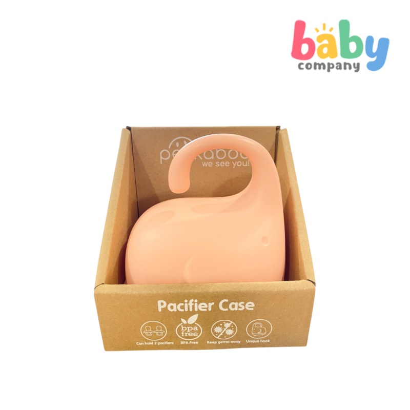 Peekaboo Pacifier Case – Elephant, Pink