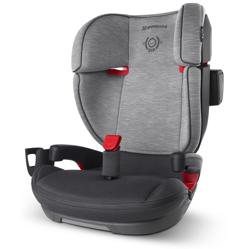 UPPAbaby Alta Belt Positioning Booster Seat – Morgan (Charcoal Melange)