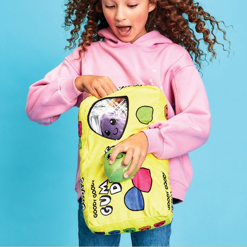 Iscream Goody Gumdrops Packaging Fleece Plush