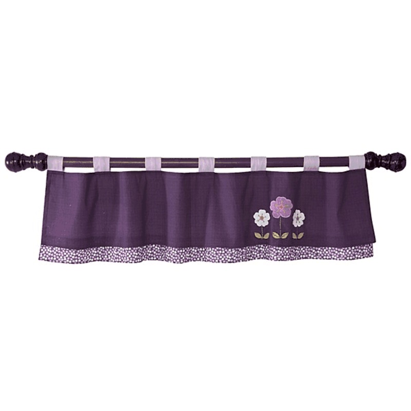 Lambs & Ivy Plumberry Valance
