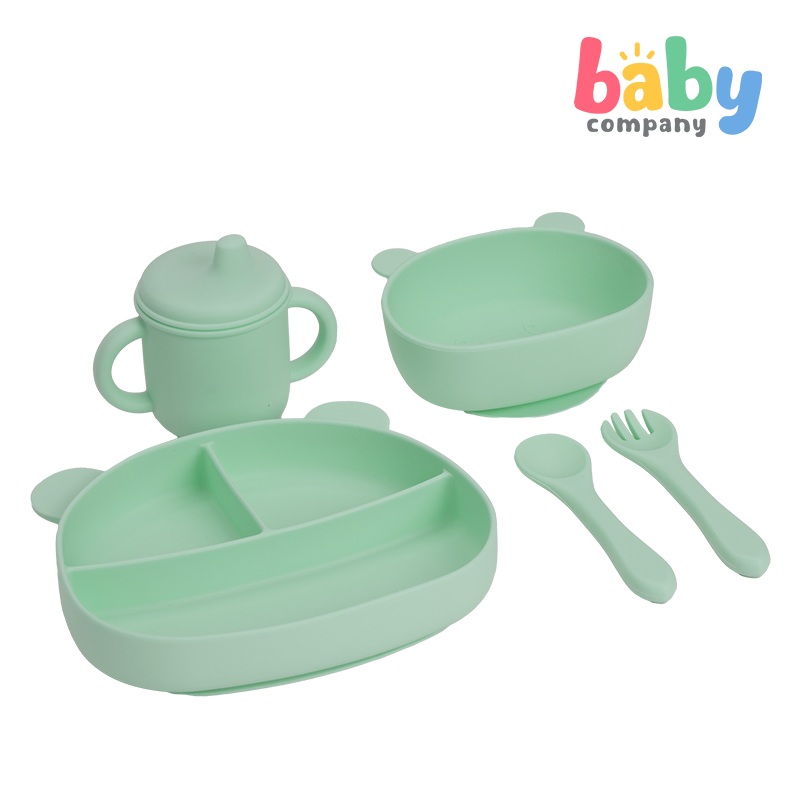 Little Sprout Blossom Feeding Set – Green