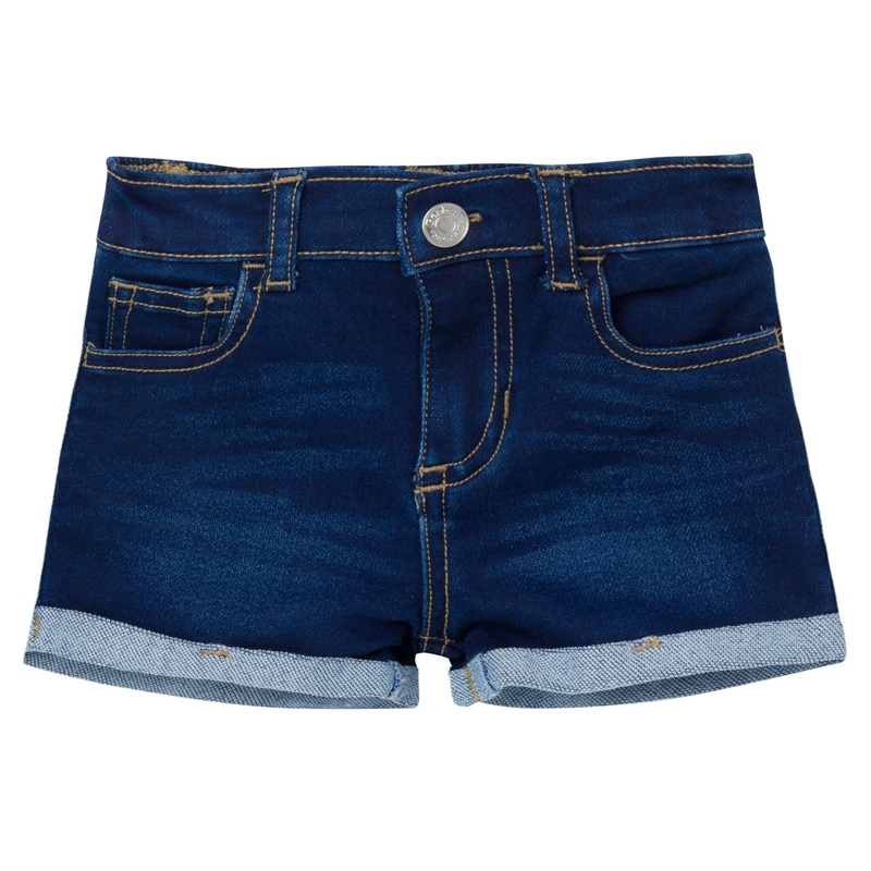 Baby & Toddler Neutral Dark Wash Cuffed Denim Shorts