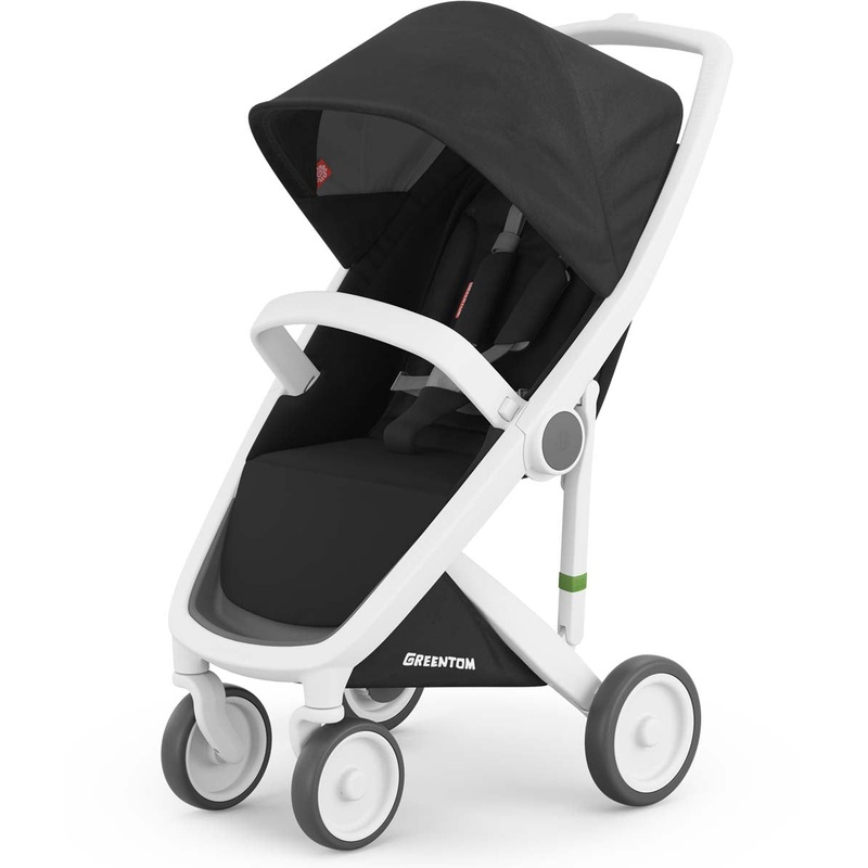 Greentom Classic Stroller – White/Black