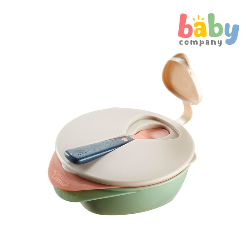 Tommee Tippee Easiscoop Bowl with Travel Lid and Spoon