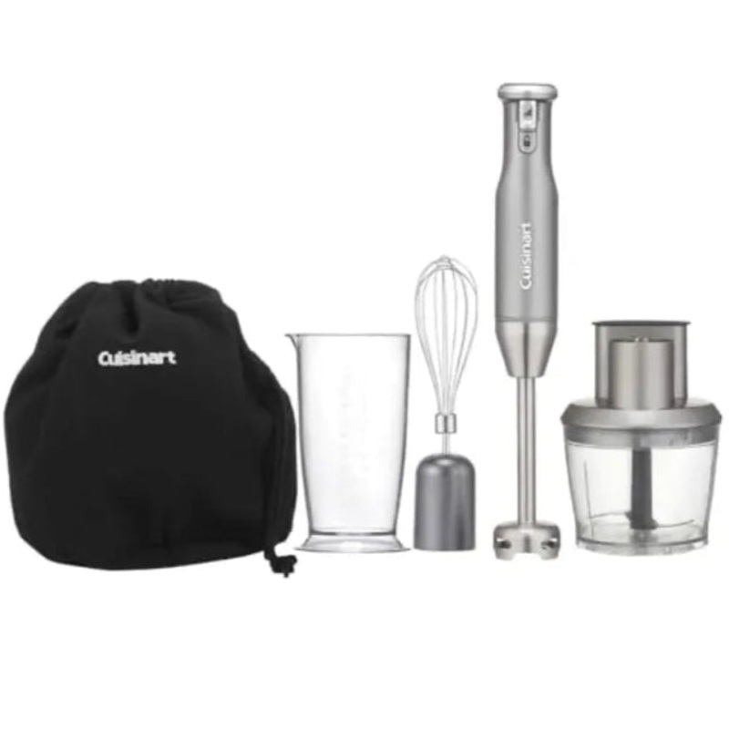 Variable Speed Immersion Blender with Food Processor