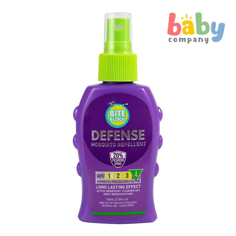 Bite Block Defense Mosquito Repellent Spray – 150ml