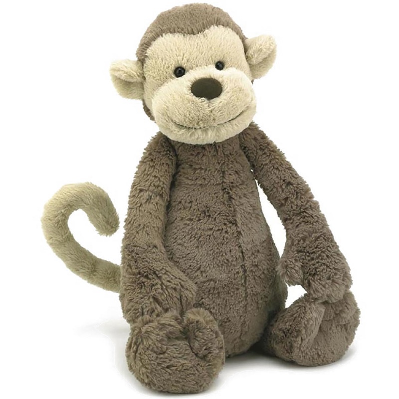 Jellycat Bashful Monkey, 14″