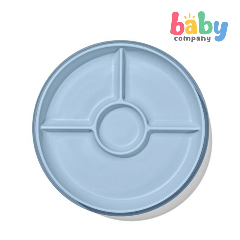 Oxo Tot Suction Divided Plate – Dusk