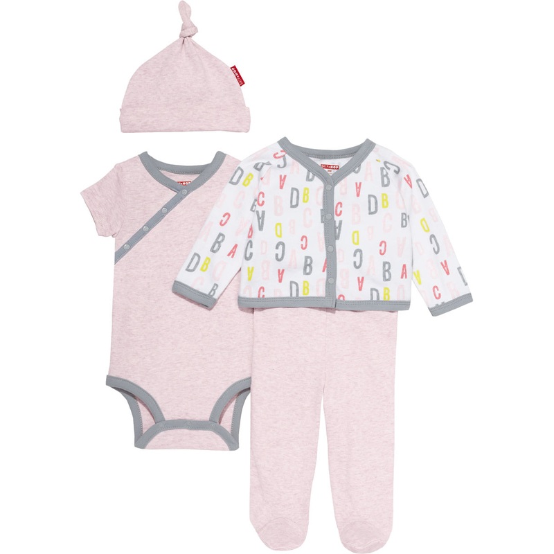 Skip Hop ABC-123 Welcome Home 4-Piece Set – Pink (3 Months)