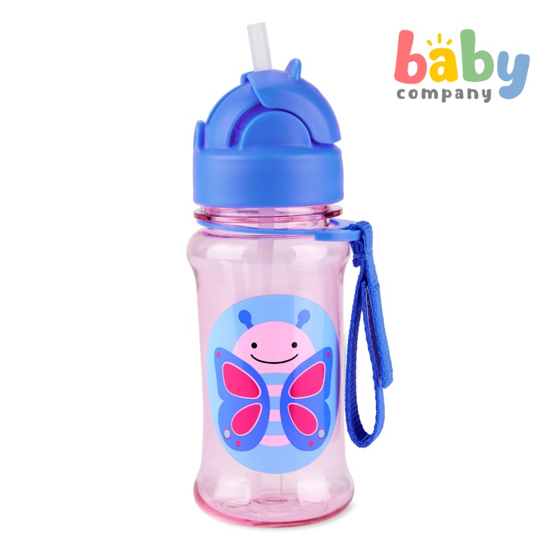 Skip Hop Zoo Tritan Renew Straw Bottle – Butterfly