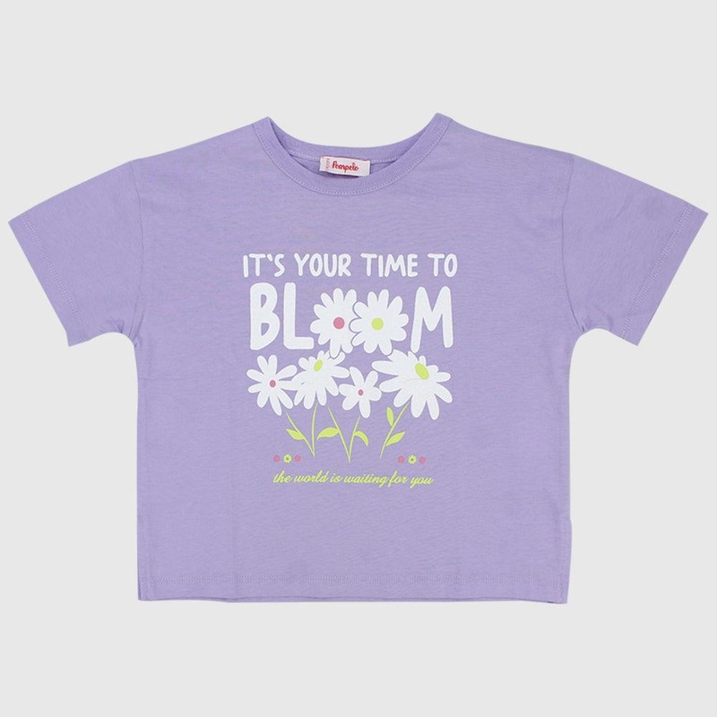 “Time To Bloom” Short-Sleeved T-Shirt