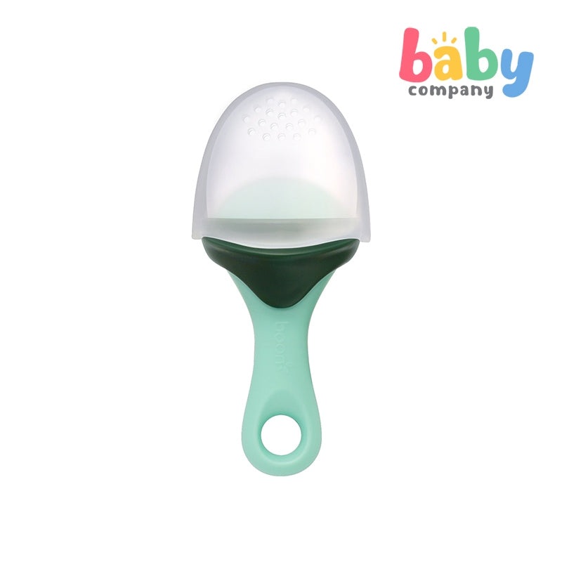 Boon Pulp Silicone Feeder – Mint & Dark Green