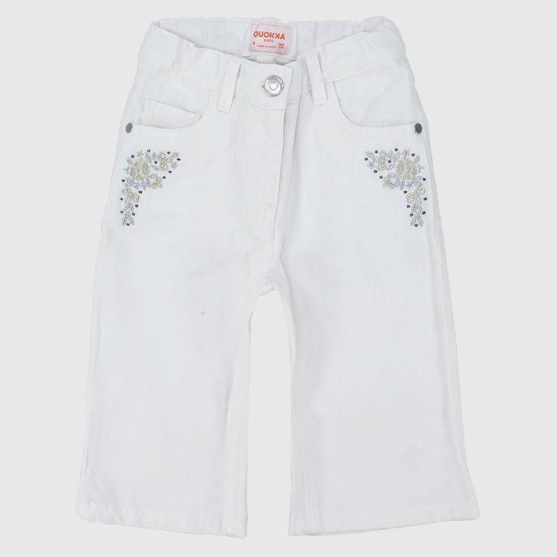 Girls Gabardine Pantacourt