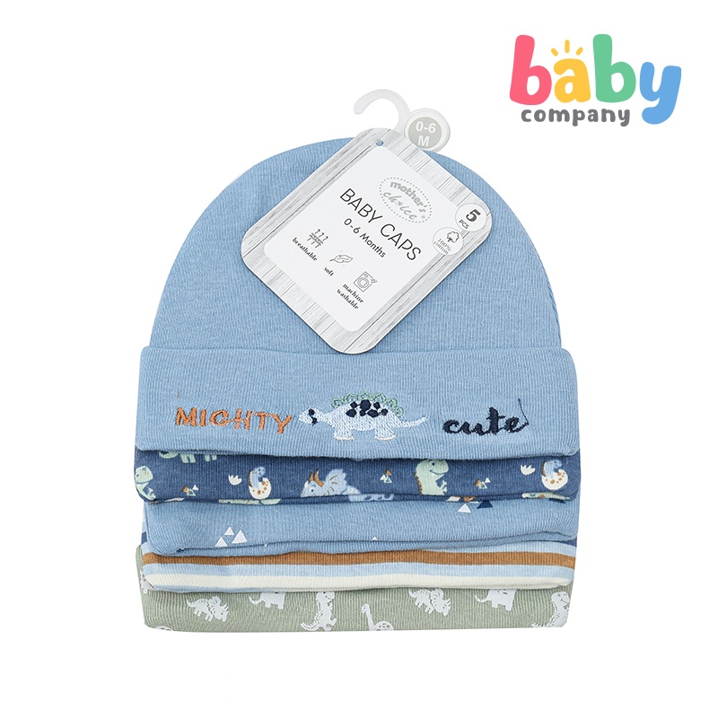 Mothers Choice 5 Pack Hats – Mighty Cute
