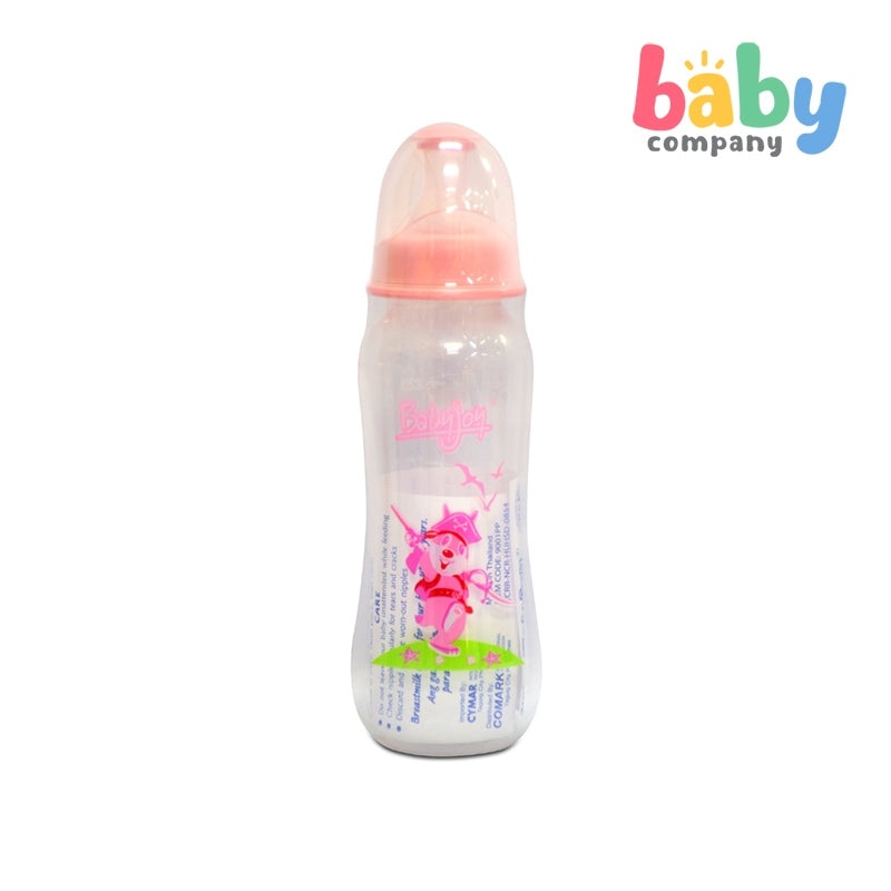 Nurture Babyjoy Decorated Baby Bottle Collection 8oz Pink
