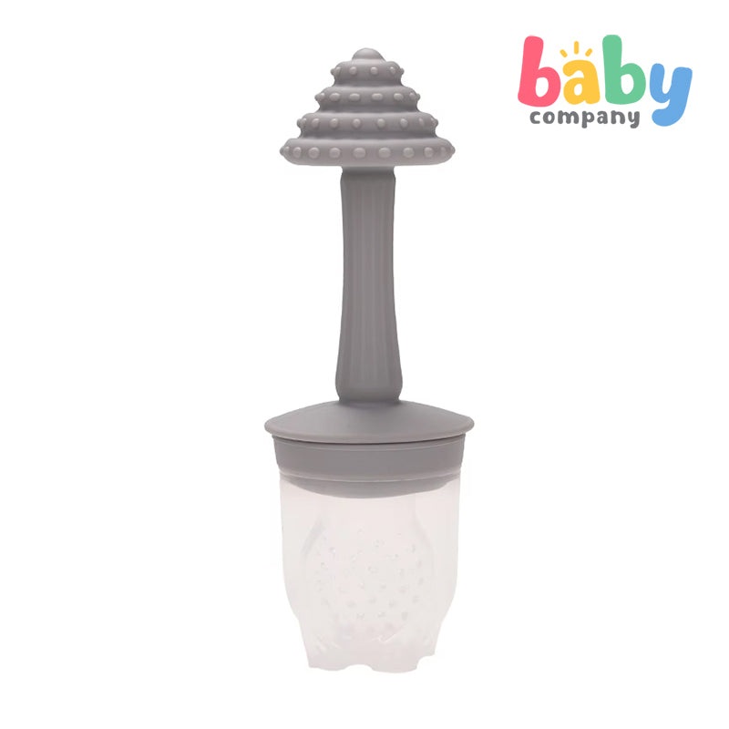Peekaboo Fruit and Veggie Feeder – Gray