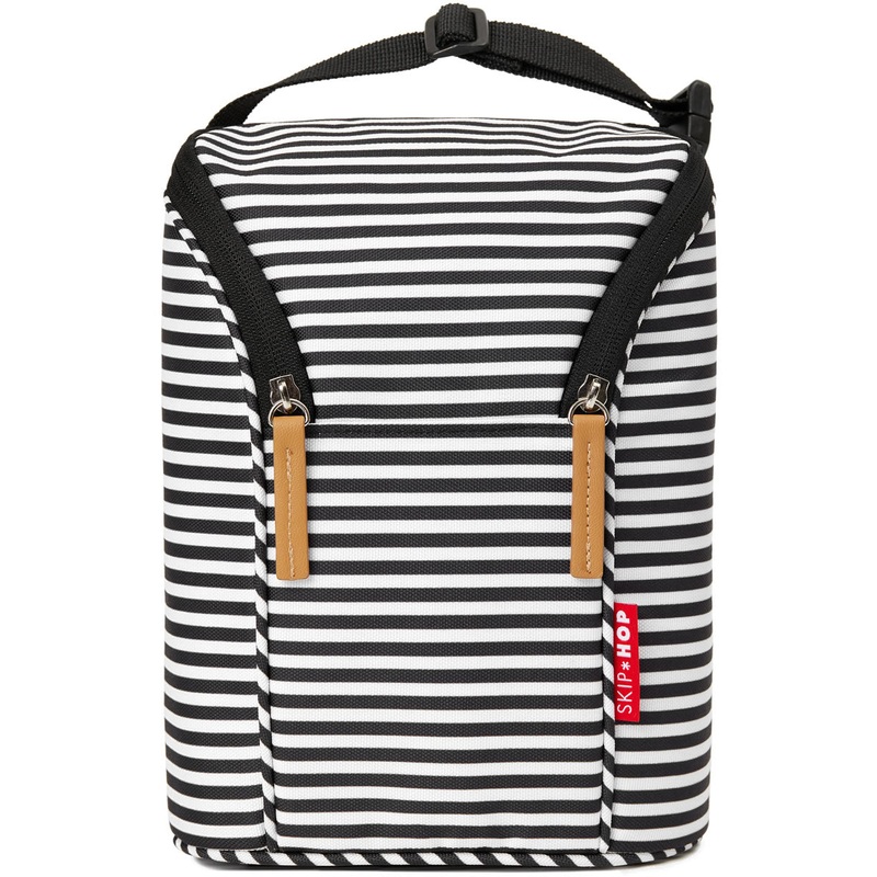 Skip Hop Grab & Go Double Bottle Bag – Stripe