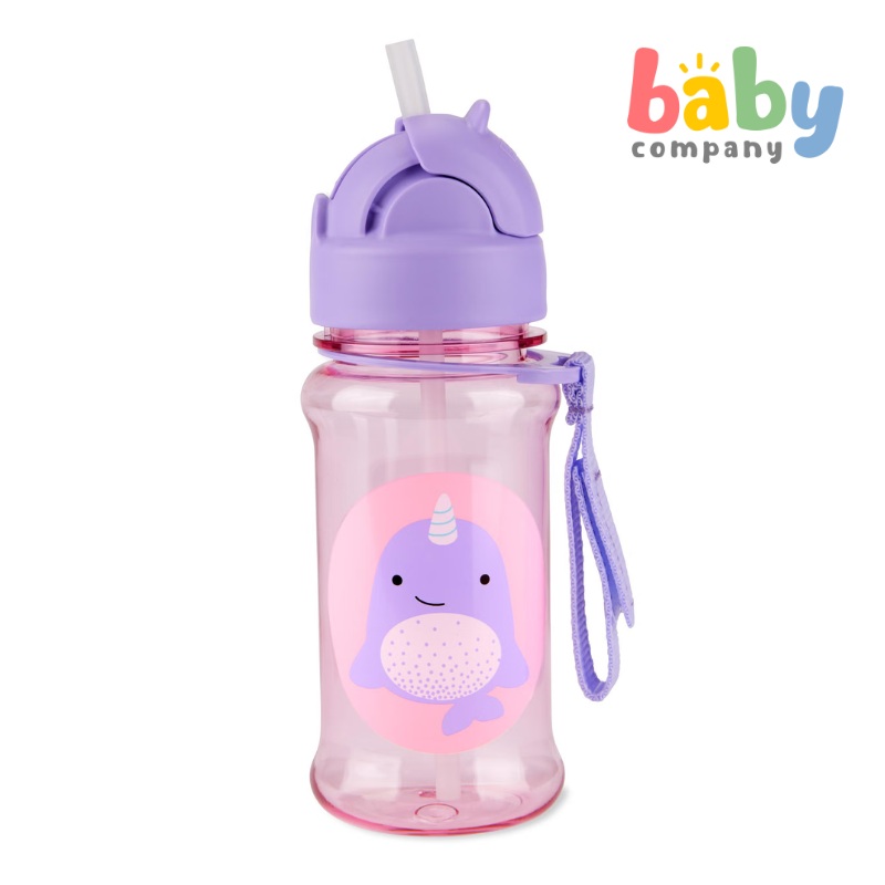 Skip Hop Zoo Tritan Renew Straw Bottle – Narwhal