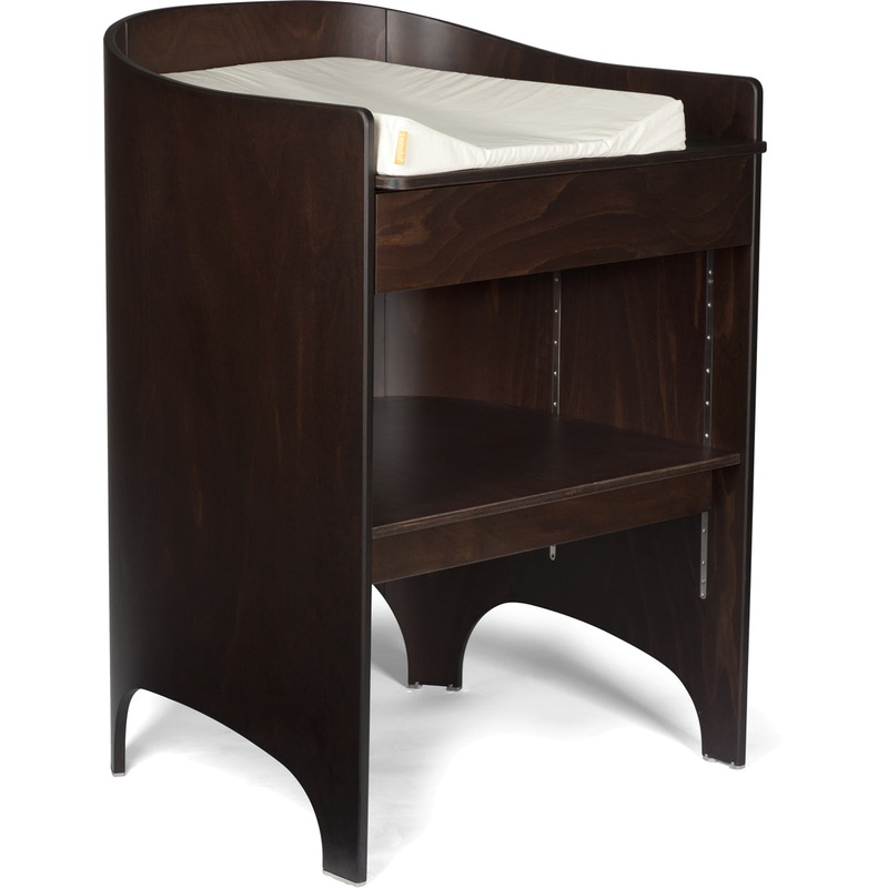 Tulip Leander Changing Table & Pad – Walnut