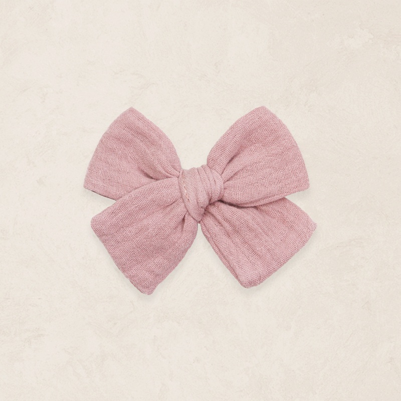 Adventure Bow – Mauve Pink Clip