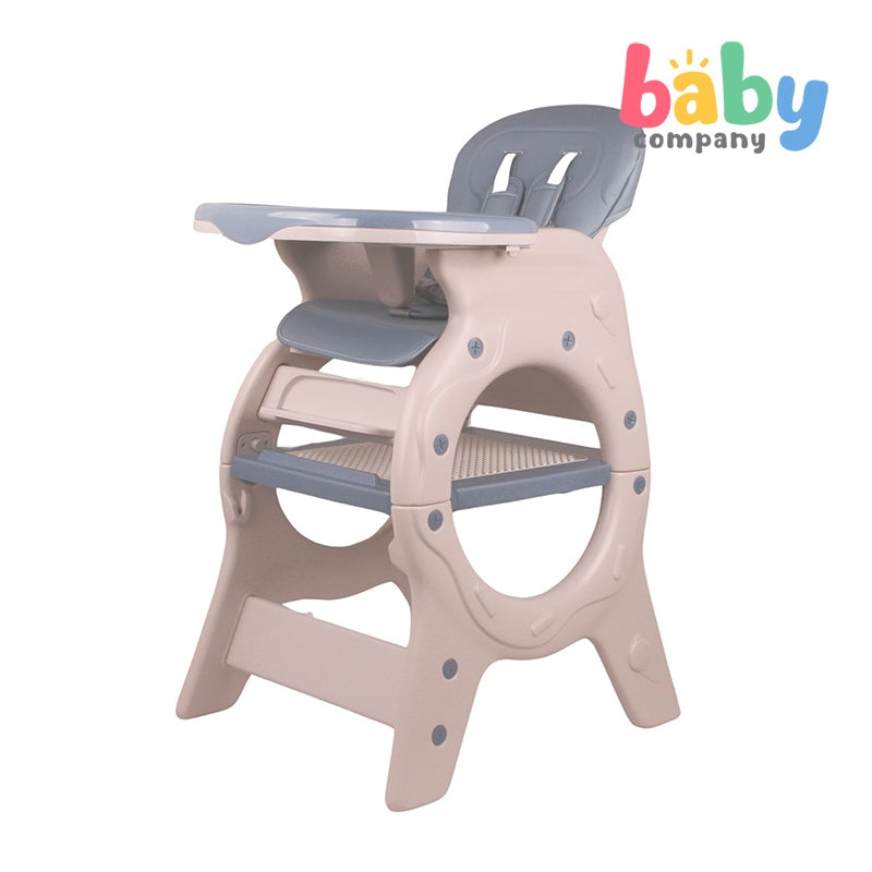 Baby Company Convertible Highchair – Dusty Blue